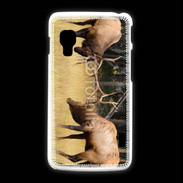 Coque LG L5 2 Combat de cerf