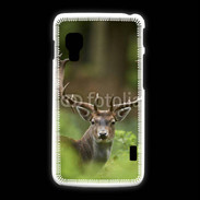 Coque LG L5 2 Portrait de Cerf 15