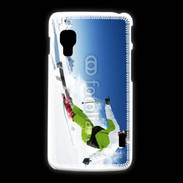 Coque LG L5 2 Skieur en montagne
