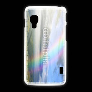 Coque LG L5 2 Arc en ciel à la montagne