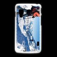 Coque LG L5 2 Skieuse en montagne extrême 5