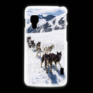 Coque LG L5 2 Chiens de traineaux