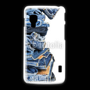 Coque LG L5 2 Pile de jean's