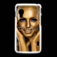 Coque LG L5 2 Femme couleur or