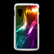 Coque LG L5 2 Fashion femme en discothèque