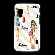 Coque LG L5 2 Fashion girl 5