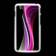 Coque LG L5 2 Abstract multicolor sur fond noir