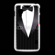 Coque LG L5 2 Illustration smoking noir rayé