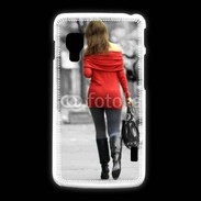 Coque LG L5 2 Fashion lady 2