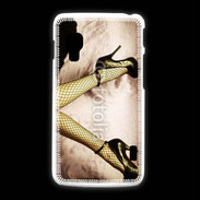 Coque LG L5 2 Escarpins et bas resilles