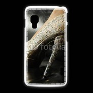 Coque LG L5 2 Escarpin à strass