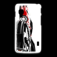 Coque LG L5 2 Voiture noire
