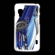 Coque LG L5 2 Mustang bleue