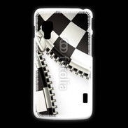 Coque LG L5 2 Zipper course