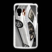 Coque LG L5 2 Sport car blanche