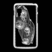 Coque LG L5 2 Voiture filaire 3D Sport allemande