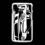 Coque LG L5 2 Illustration voiture de sport en noir et blanc