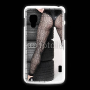 Coque LG L5 2 Jantes et escarpins 2