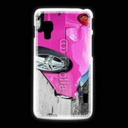 Coque LG L5 2 Voiture de sport rose italienne