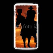 Coque LG L5 2 Silhouette de cowboy