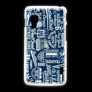 Coque LG L5 2 Vintage signe USA