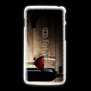 Coque LG L5 2 Vin rouge 1