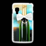 Coque LG L5 2 Bouteille de champagne avec noeud