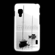 Coque LG L5 2 Bateau sur un lac