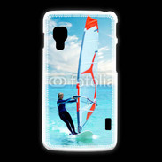 Coque LG L5 2 Planche à voile en mer des caraïbes