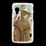 Coque LG L5 2 Illustration capitaine de navire