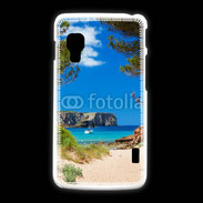 Coque LG L5 2 Vue de la mer bleue 10