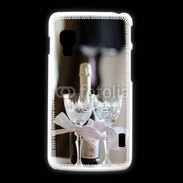 Coque LG L5 2 Coupes de champagne 3