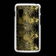 Coque LG L5 2 Feu d'artifice or