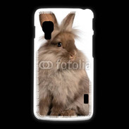Coque LG L5 2 Lapin marron