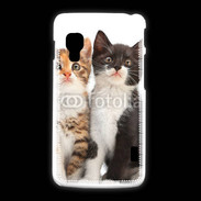 Coque LG L5 2 Duo de chatons