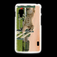 Coque LG L5 2 Agility Golden retriever