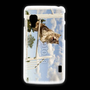 Coque LG L5 2 Agility saut d'obstacle