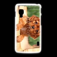 Coque LG L5 2 Chiot King Charles 2