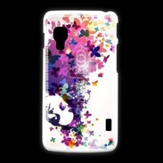 Coque LG L5 2 Cheveux de papillons