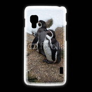 Coque LG L5 2 2 pingouins
