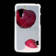 Coque LG L5 2 Cerise et bouche 3