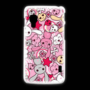 Coque LG L5 2 Lapin crétin