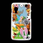 Coque LG L5 2 Animaux cartoon