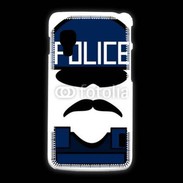 Coque LG L5 2 Moustache policier