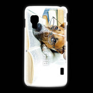 Coque LG L5 2 Chien littéraire