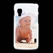 Coque LG L5 2 Bébé à la plage