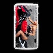 Coque LG L5 2 Moto sexy