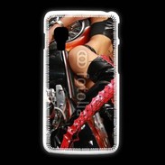 Coque LG L5 2 Moto sexy 4