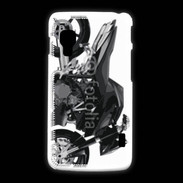 Coque LG L5 2 Tuning moto noire