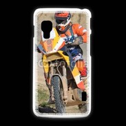 Coque LG L5 2 Rallie Raid en moto